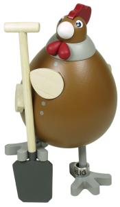 Uwe Uhlig Hühnerei und Hahn: Die fleißige Rosemarie (Uwe Uhlig 4.302.0.1) Aus der Serie 'Hühnerei und Hahn' von Uwe Uhlig: Die fleißige Rosemarie